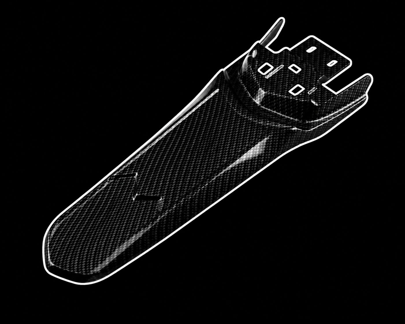 Surron Carbon Fiber Extended Rear Fender
