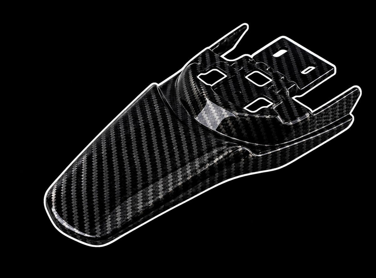 Carbon Fiber Surron Rear Fender