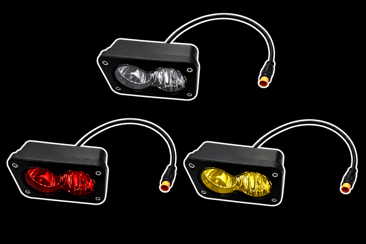 SUPER 73/RIDSTAR Q20 Q30/ MACFOX Plug n Play Baja Light