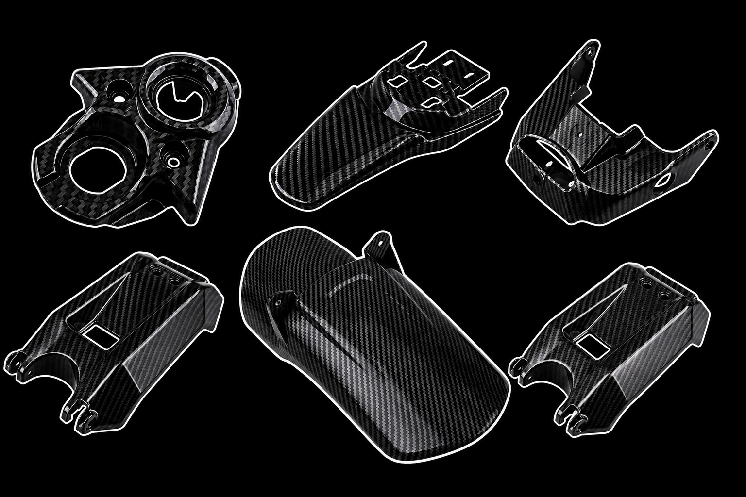 LXD Surron Carbon Fiber Bundle