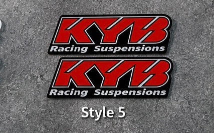 KYB Fork Stickers
