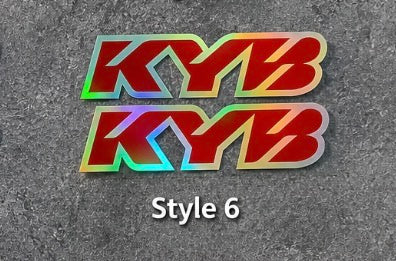 KYB Fork Stickers