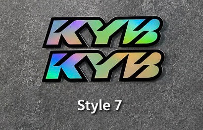 KYB Fork Stickers