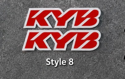 KYB Fork Stickers