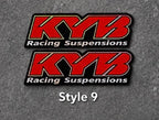 KYB Fork Stickers
