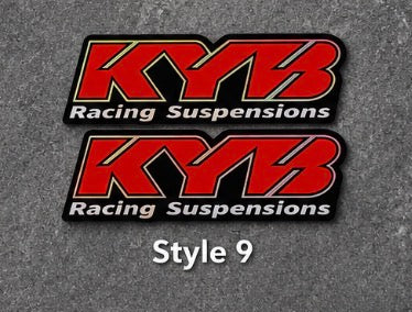 KYB Fork Stickers
